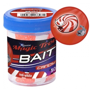 Quantum Magic Trout Pstruhové těsto Magic Trout Bait Taste red/white Candy 50g
