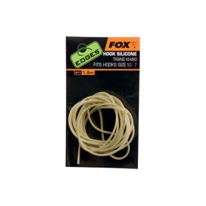Fox International Silikonová hadička Edges Hook Silicone Vel. 7-10 - trans khaki  x 1.5m