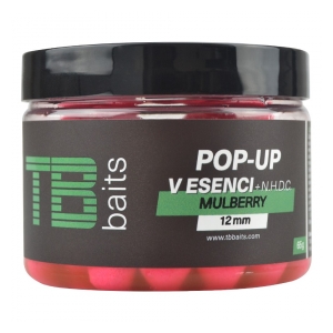 TB BAITS Plovoucí Boilie Pop-Up Mulberry + NHDC 65 g - 16 mm