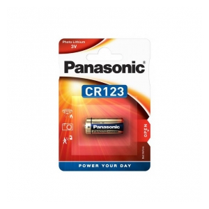 Panasonic Baterie lithiová CR123 1ks