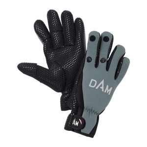 DAM Rukavice Neoprene Fighter Glove Black/Grey vel. L