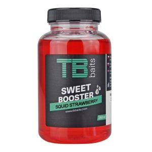 TB BAITS Sweet Booster Squid Strawberry - 250 ml