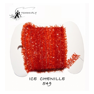 Tommi Fly ICE CHENILLE 7mm - tmavě červená