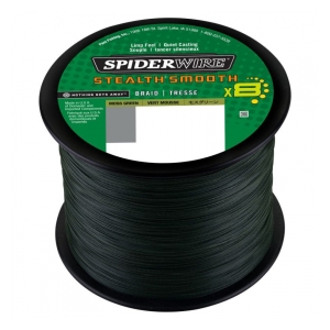 Spiderwire Pletená šňůra Stealth Smooth x8 0.15 mm 16,5 kg 1 m Green - Nutné dokoupit cívku kód: 12025