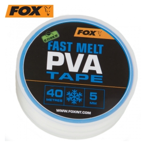 Fox International Edges Fast melt PVA Tape 5mm x 40m-PVA páska